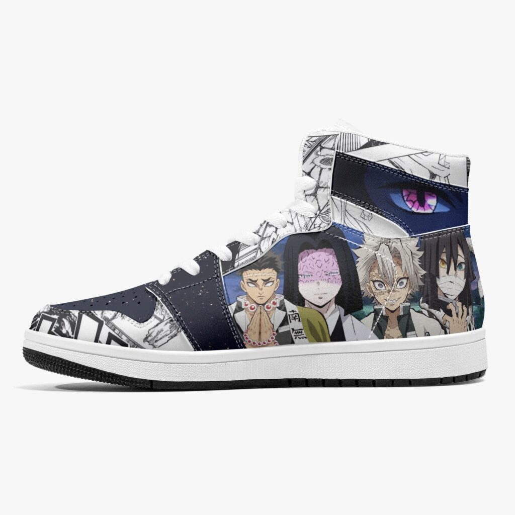 demon salyer characters j force shoes 23 - Demon Slayer Shoes