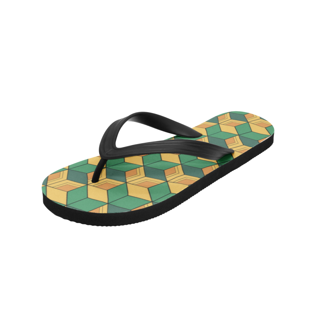 giyu tomioka demon slayer custom flip flops - Demon Slayer Shoes