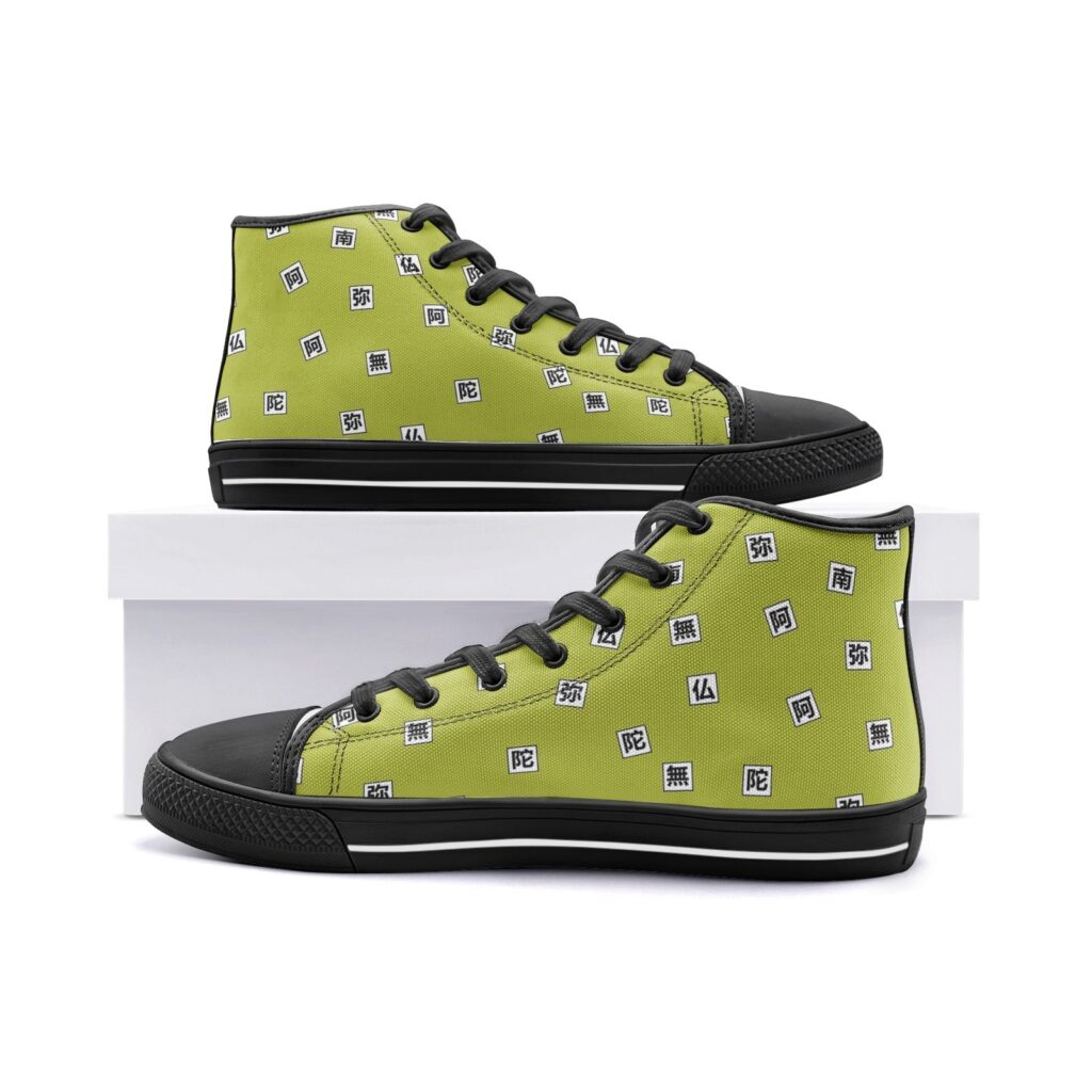 gyomei himejima demon slayer classic high top canvas shoes 5 - Demon Slayer Shoes