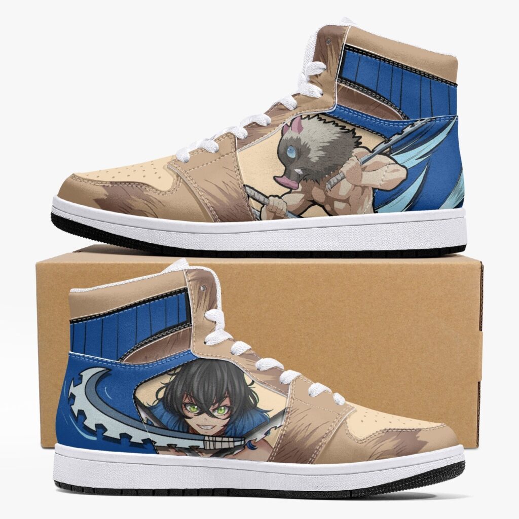 inosuke hashibira demon slayer v2 j force shoes qbnv7 - Demon Slayer Shoes