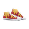 kyojuro demon slayer classic high top canvas shoes 3 - Demon Slayer Shoes