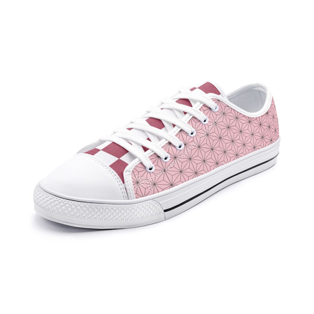 nezuko kamado demon slayer classic low top canvas shoes - Demon Slayer Shoes