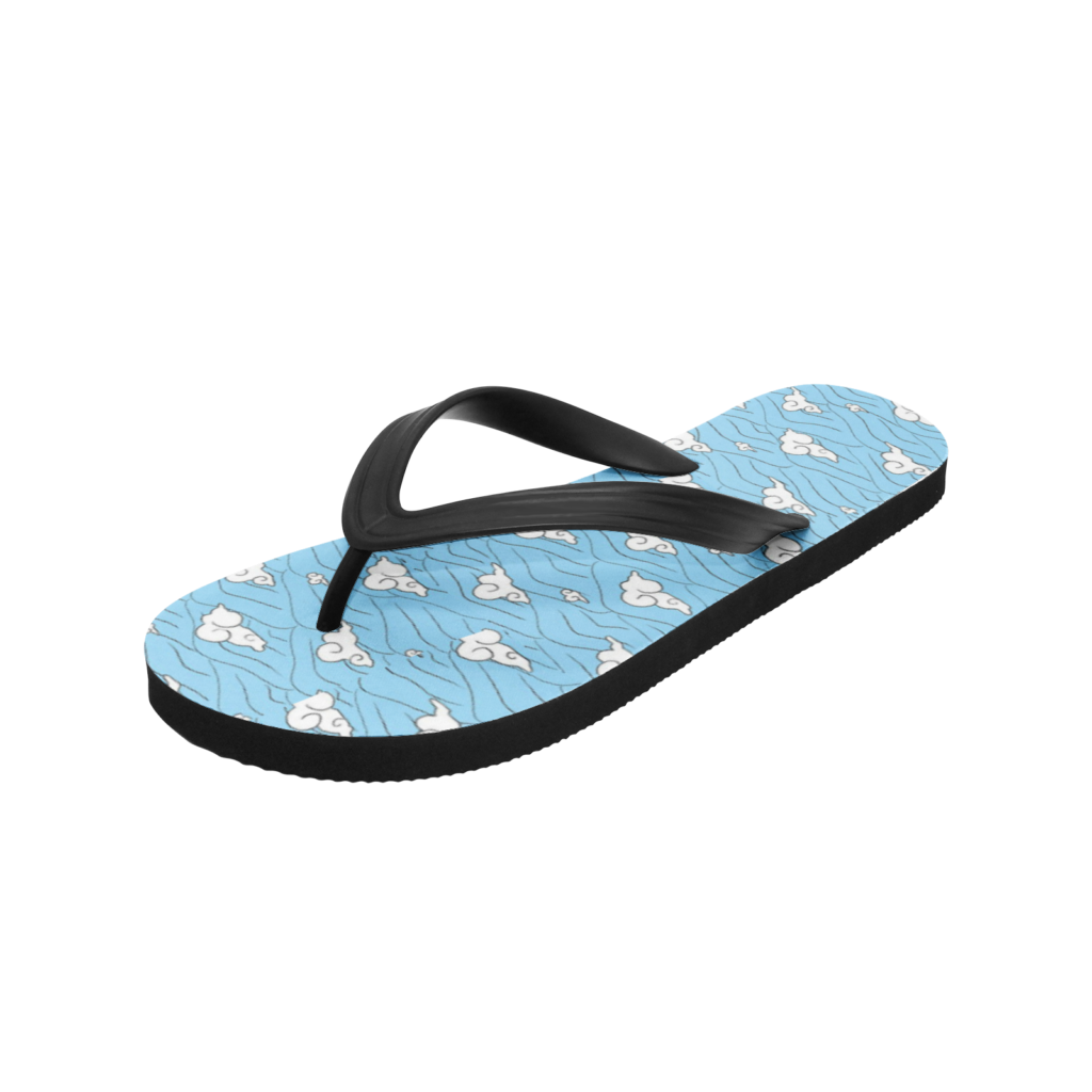 sakonji demon slayer custom flip flops - Demon Slayer Shoes