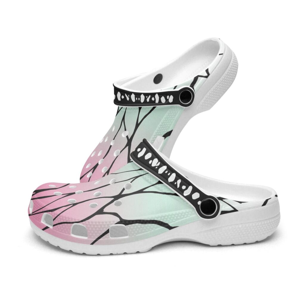 shinobu kocho demon slayer custom clogs 5 - Demon Slayer Shoes