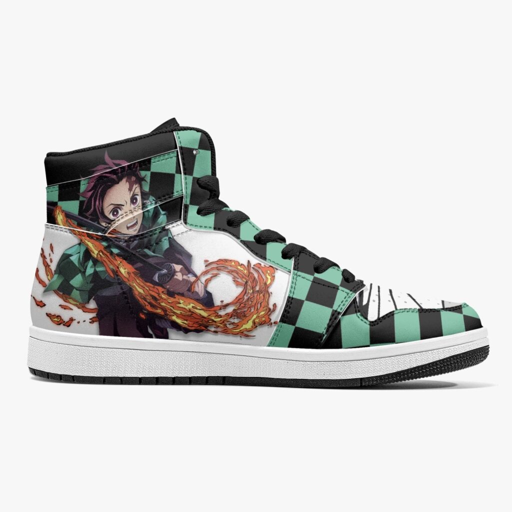 tanjiro kamado water and sun breathing demon slayer j force shoes - Demon Slayer Shoes