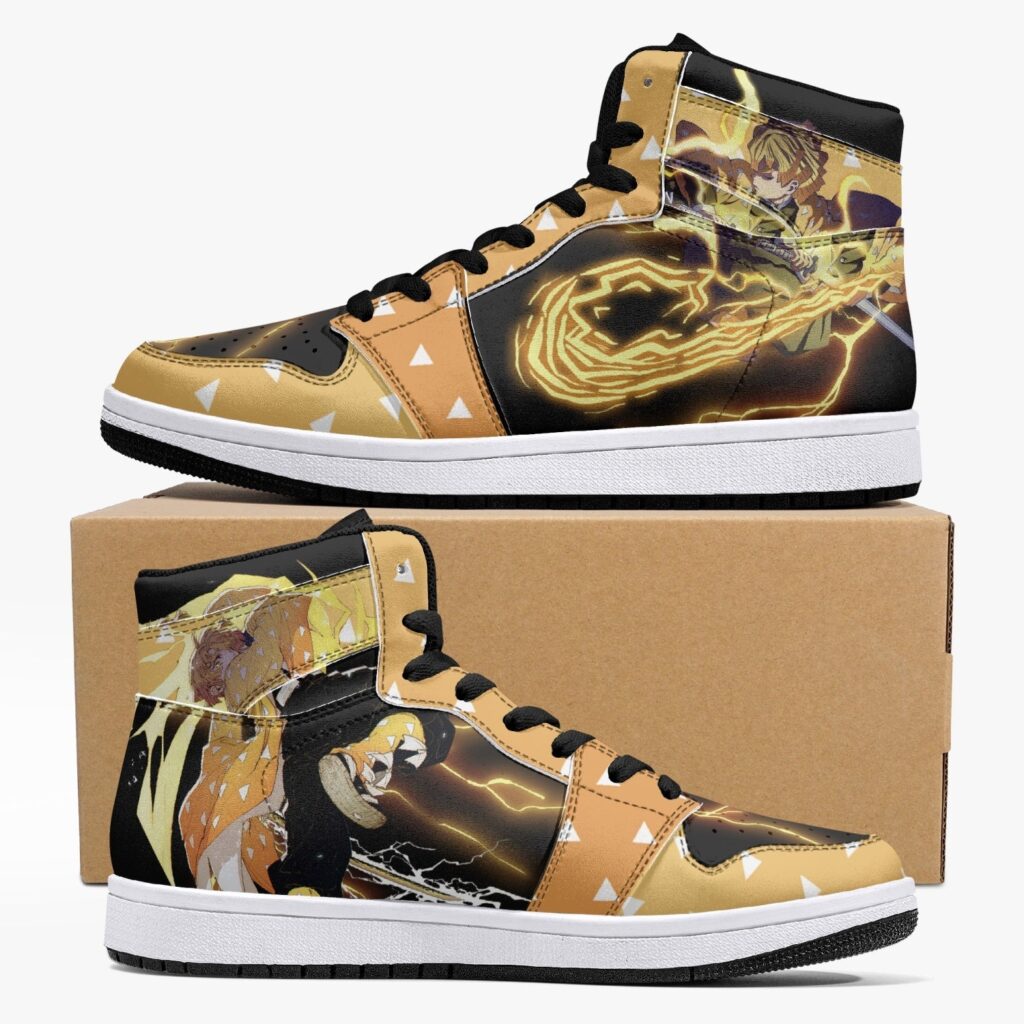 zenitsu thunder breathing demon slayer j force shoes - Demon Slayer Shoes